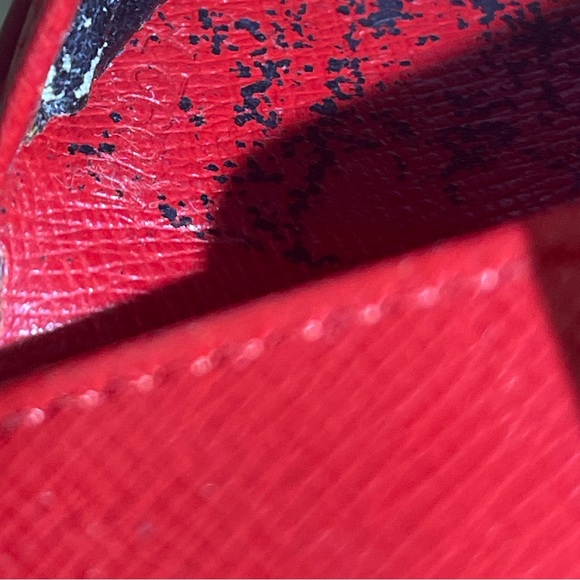Louis Vuitton Red Epi Men’s Wallet - Picture 10 of 10